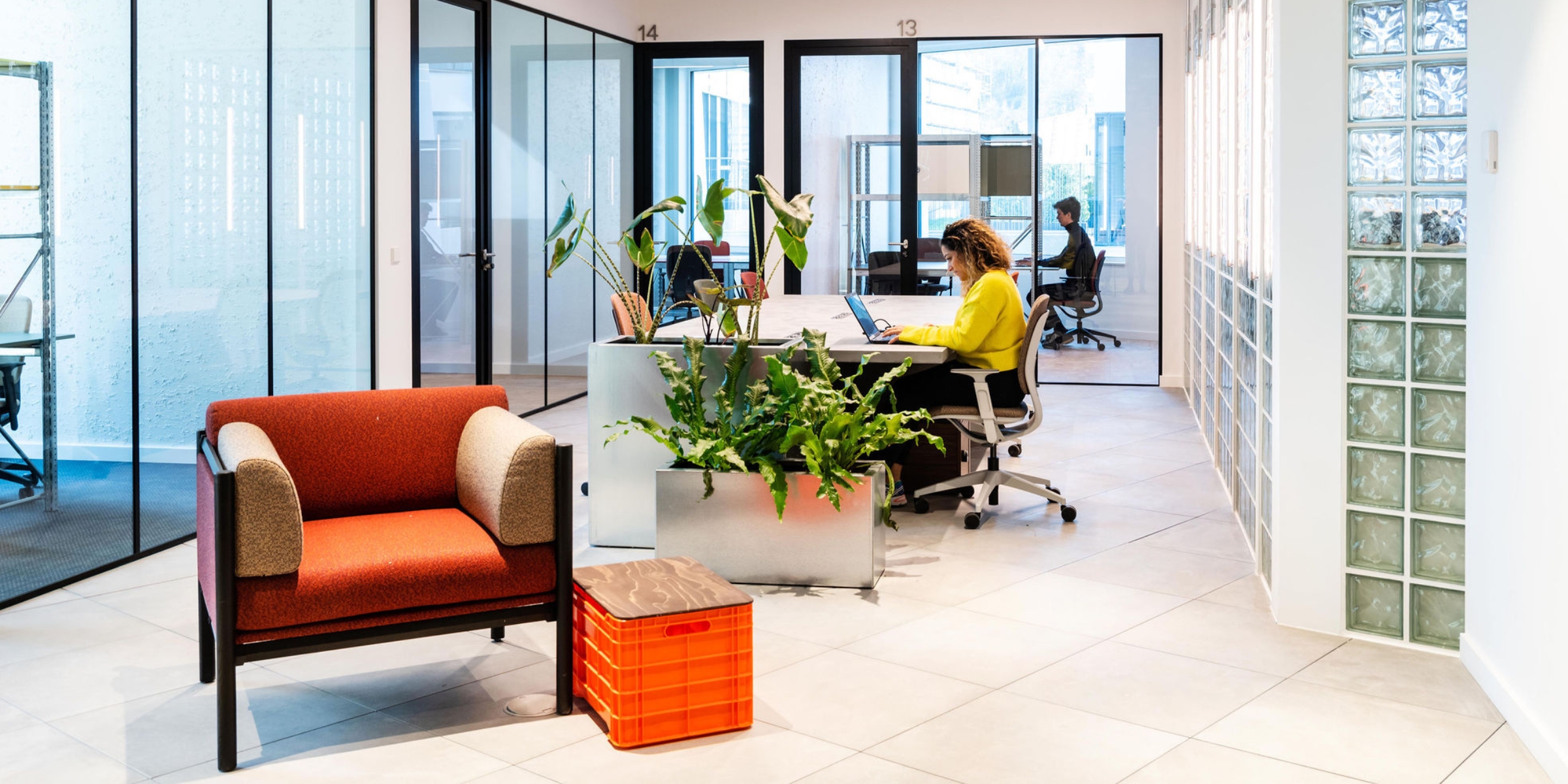 Private key account space at coworking silversquare guillemins